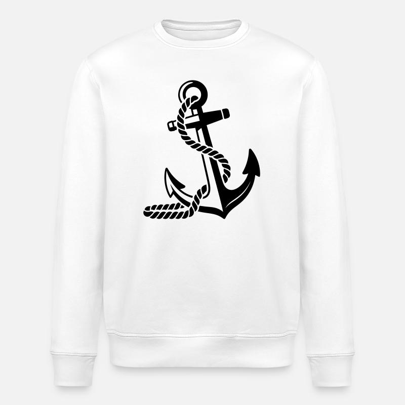 Anker - Stanley/Stella Unisex Bio-Sweatshirt ROLLER - Weiß