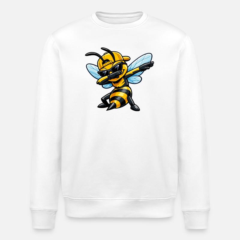 Dabping Hornet - Sweat bio ROLLER Stanley/Stella Unisexe - blanc