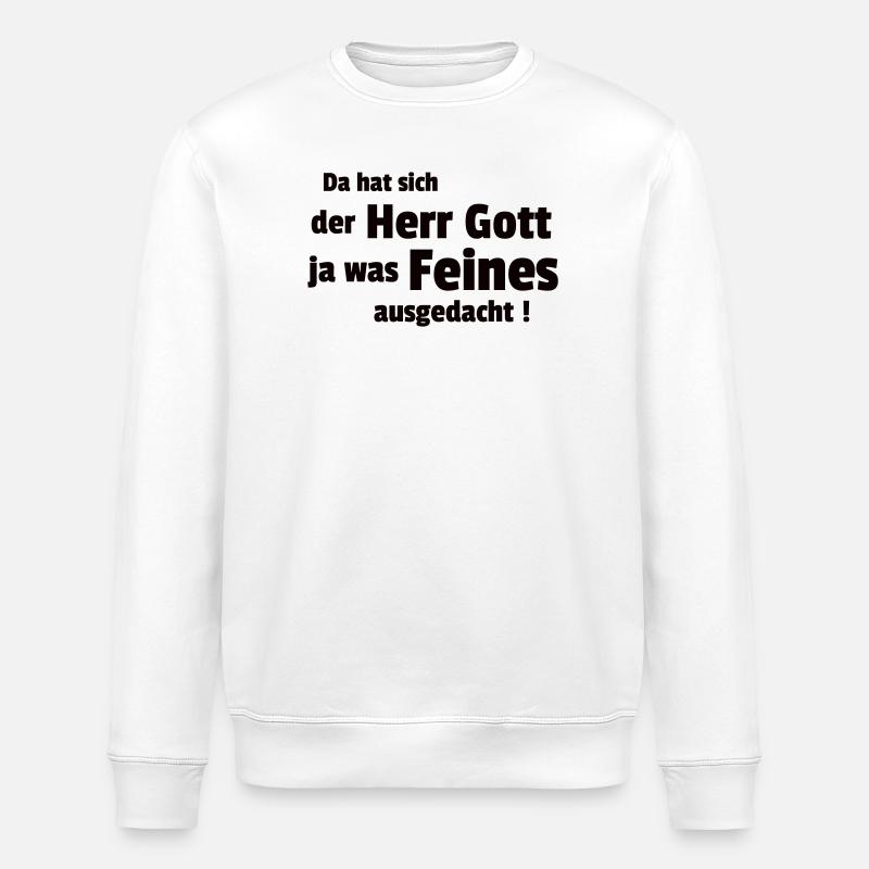 was Feines - Stanley/Stella Unisex Bio-Sweatshirt ROLLER - Weiß