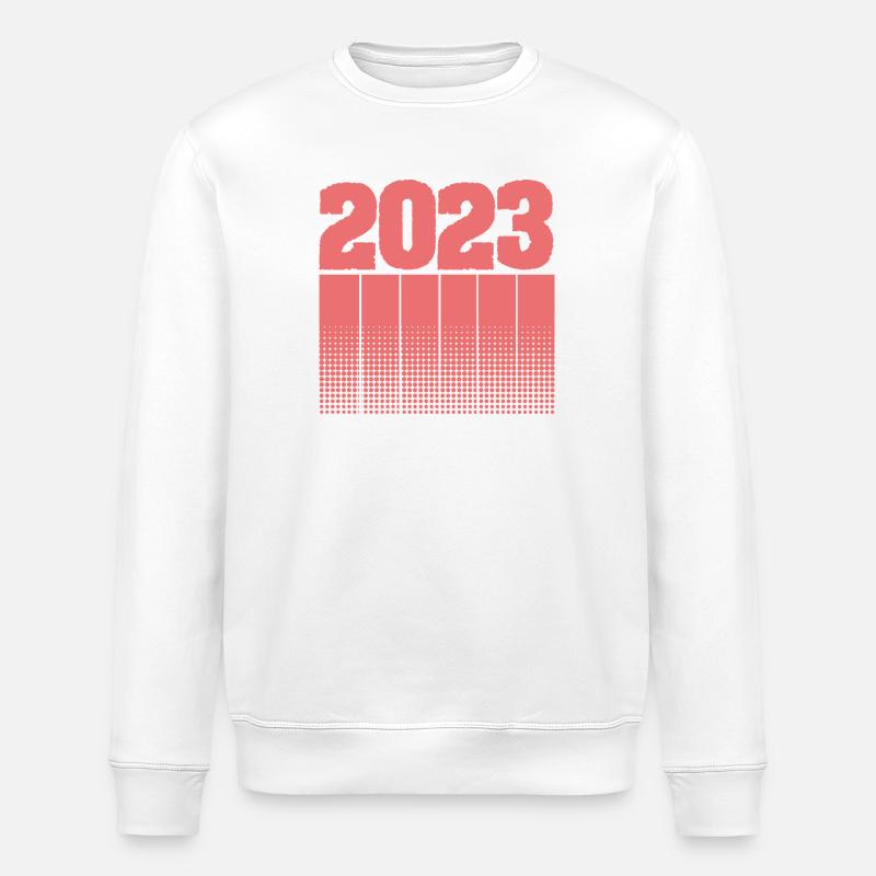 Anniversaire 2023 - Sweat bio ROLLER Stanley/Stella Unisexe - blanc