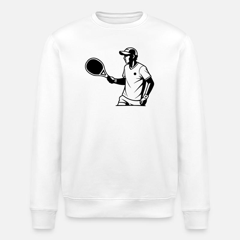 Padel - Stanley/Stella Unisex Bio-Sweatshirt ROLLER - Weiß