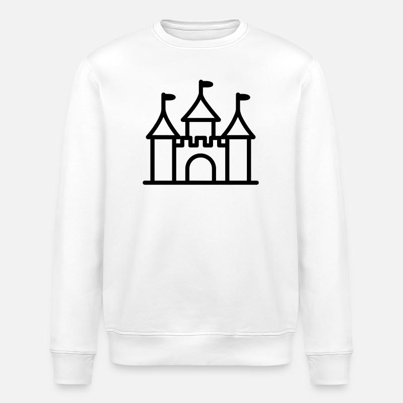 Burg - Stanley/Stella Unisex Bio-Sweatshirt ROLLER - Weiß