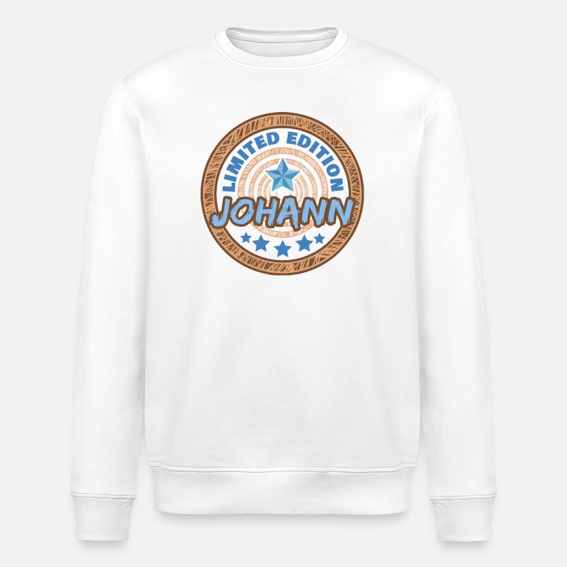 Cadeau pour Johann - Sweat bio ROLLER Stanley/Stella Unisexe - blanc