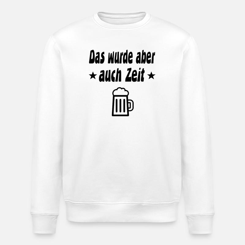 Bier - Stanley/Stella Unisex Bio-Sweatshirt ROLLER - Weiß
