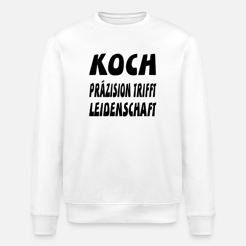 Koch - Stanley/Stella Unisex Bio-Sweatshirt ROLLER - Weiß
