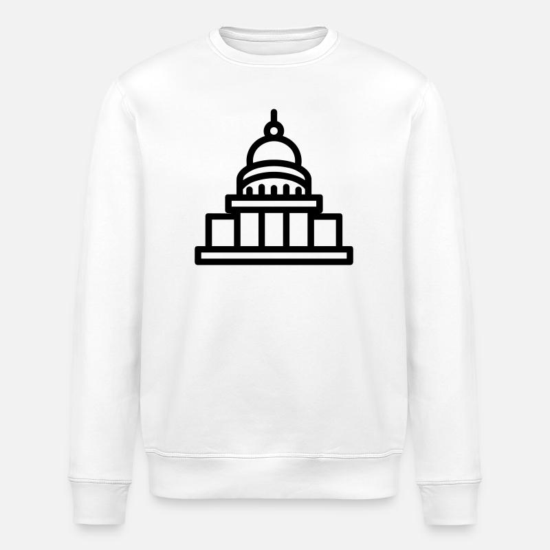 Regierung - Stanley/Stella Unisex Bio-Sweatshirt ROLLER - Weiß