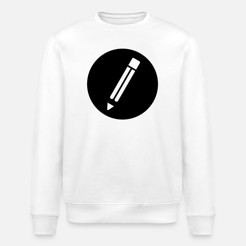 Bleistift - Stanley/Stella Unisex Bio-Sweatshirt ROLLER - Weiß