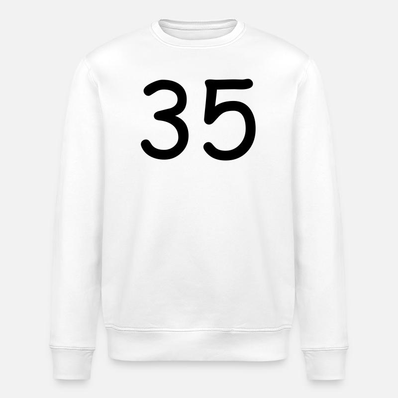 35 - Stanley/Stella Unisex Bio-Sweatshirt ROLLER - Weiß