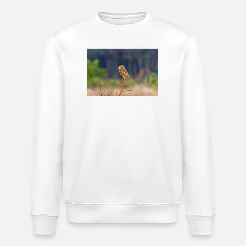 chouette la chouette - Sweat bio ROLLER Stanley/Stella Unisexe - blanc