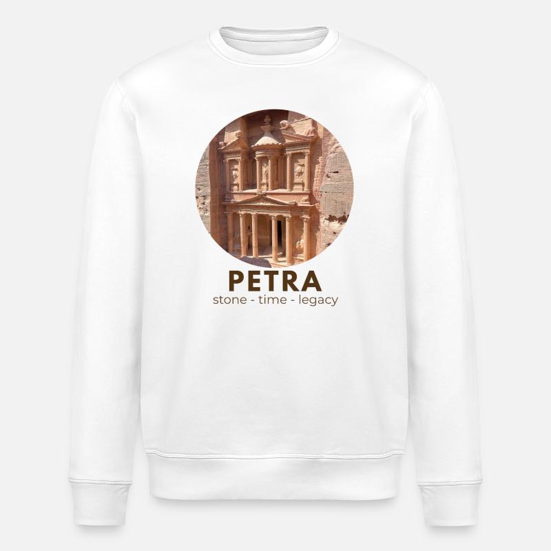 Petra Schatzhaus 3 - Stanley/Stella Unisex Bio-Sweatshirt ROLLER - Weiß