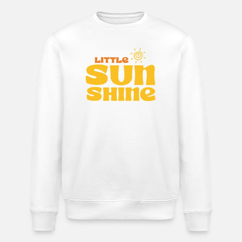 PETIT RAYON DE SOLEIL - Sweat bio ROLLER Stanley/Stella Unisexe - blanc