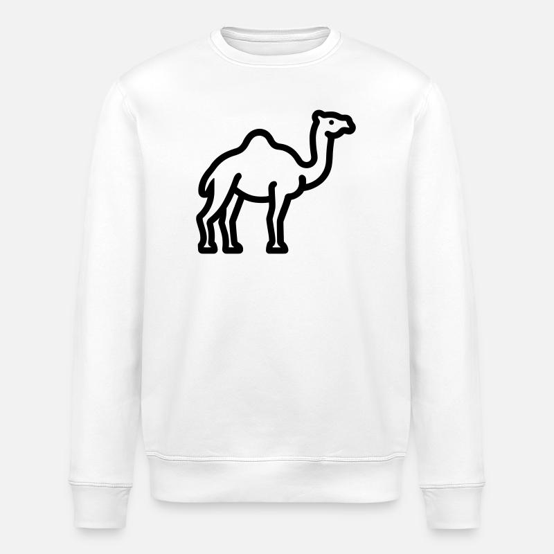 Kamel - Stanley/Stella Unisex Bio-Sweatshirt ROLLER - Weiß