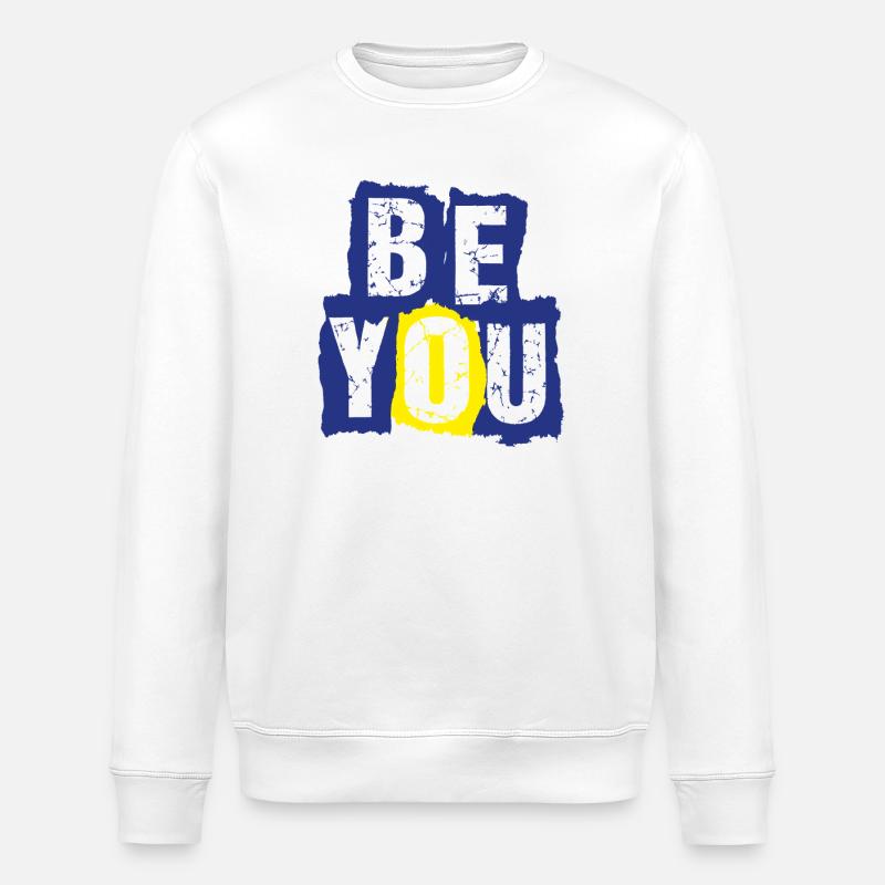 be_you - Sweat bio ROLLER Stanley/Stella Unisexe - blanc
