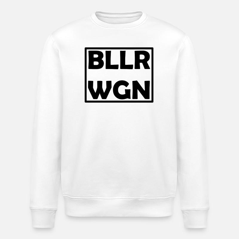 charrette à bras - Sweat bio ROLLER Stanley/Stella Unisexe - blanc