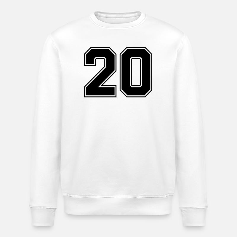 20 - Sweat bio ROLLER Stanley/Stella Unisexe - blanc