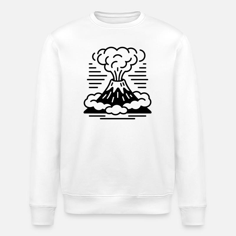 Vulkan - Stanley/Stella Unisex Bio-Sweatshirt ROLLER - Weiß