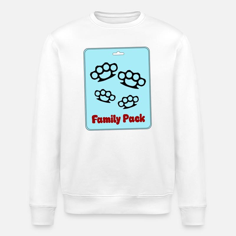 Meute familiale - Sweat bio ROLLER Stanley/Stella Unisexe - blanc