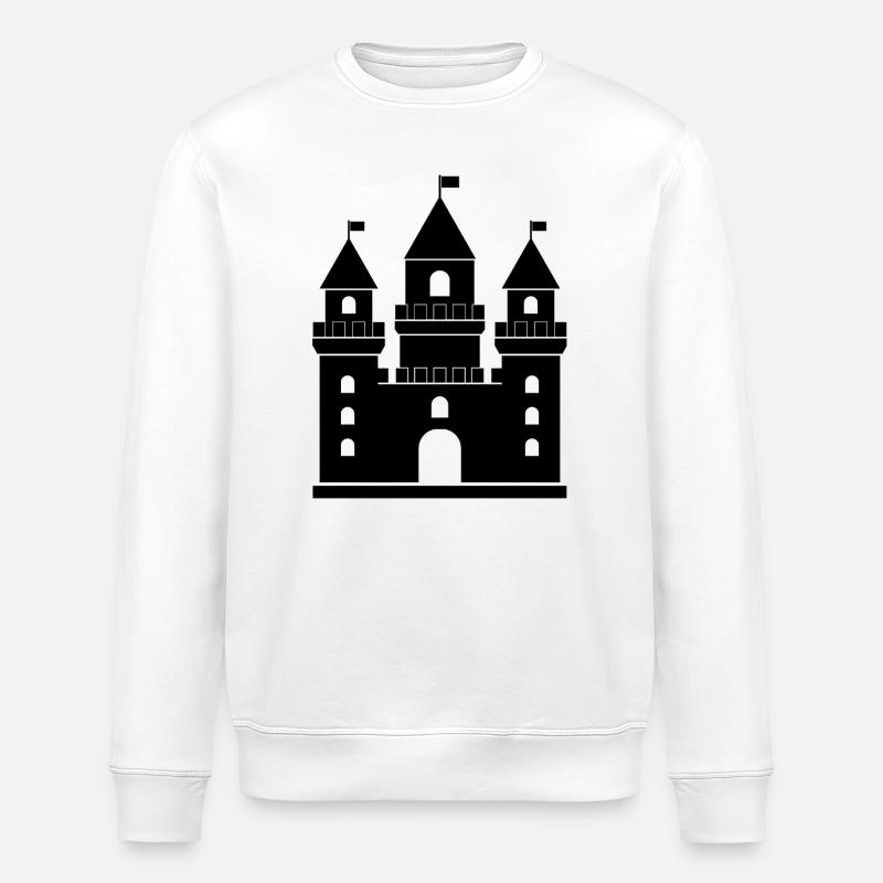 Burg - Stanley/Stella Unisex Bio-Sweatshirt ROLLER - Weiß