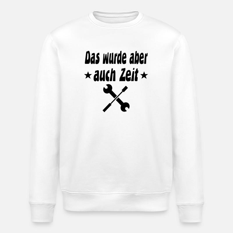 Schrauben - Stanley/Stella Unisex Bio-Sweatshirt ROLLER - Weiß