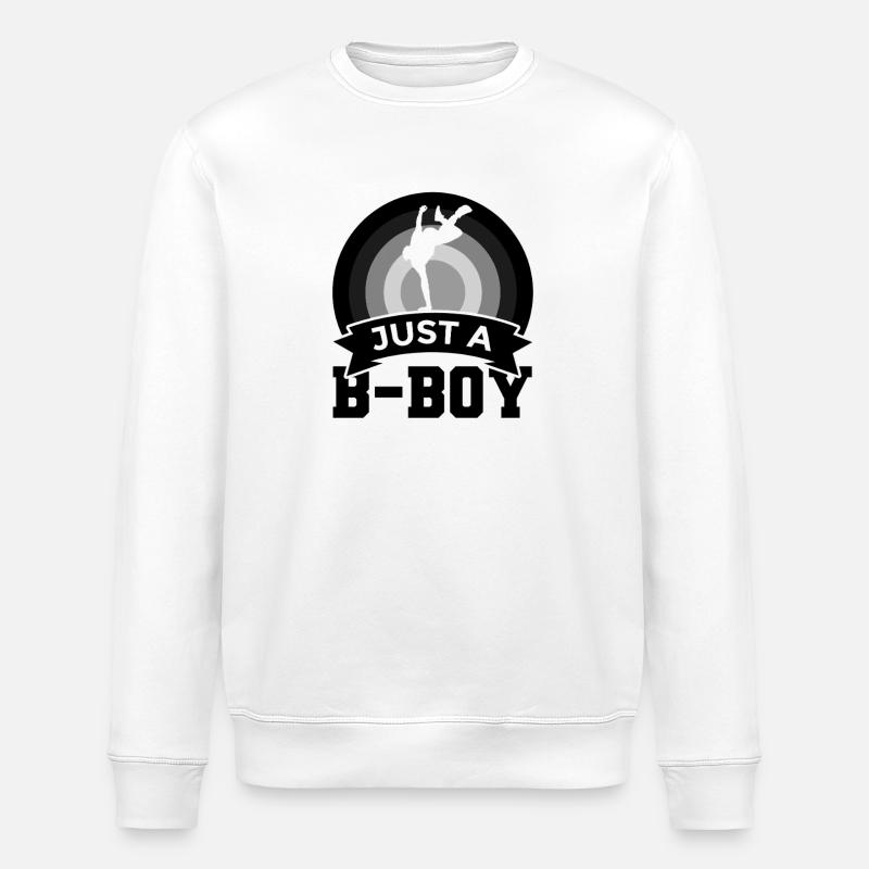 B Boy - Sweat bio ROLLER Stanley/Stella Unisexe - blanc