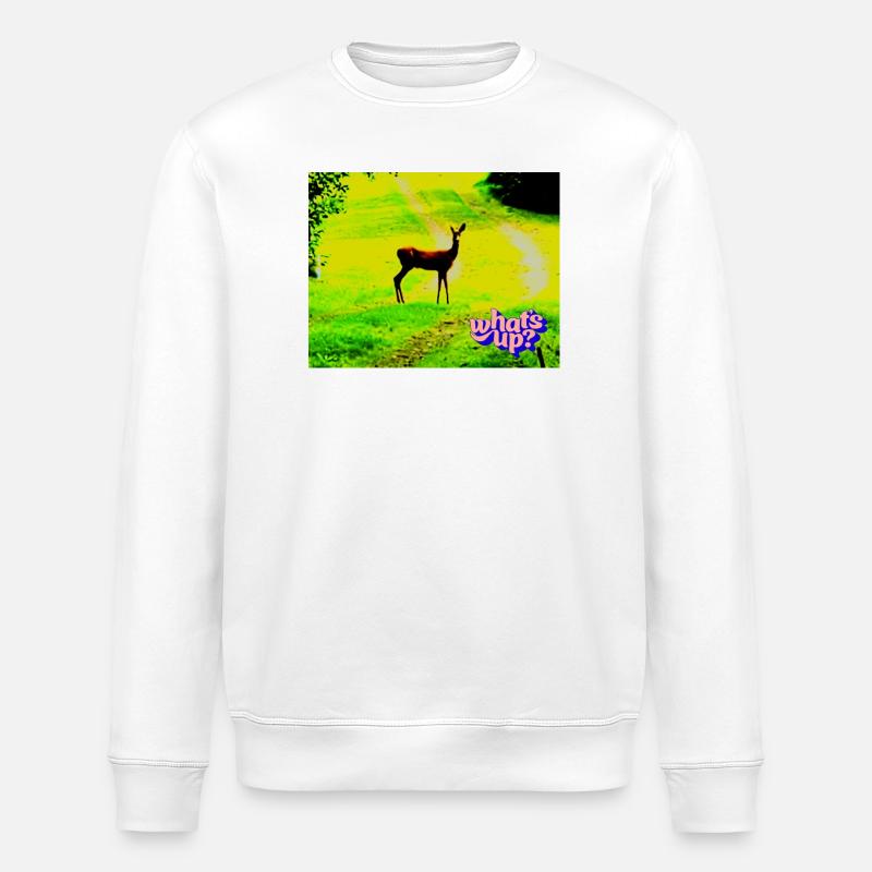 Was gibt's? - Stanley/Stella Unisex Bio-Sweatshirt ROLLER - Weiß