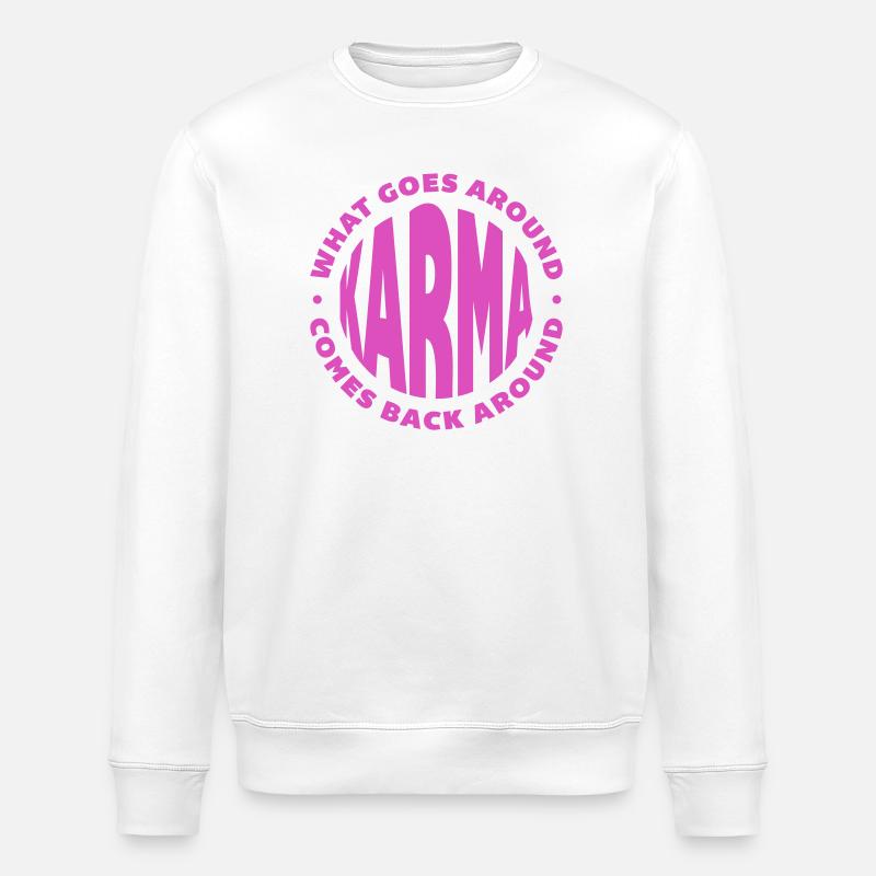 karma - Sweat bio ROLLER Stanley/Stella Unisexe - blanc