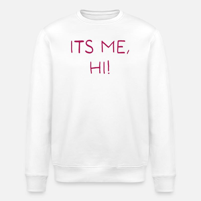 C’est moi, salut ! - Sweat bio ROLLER Stanley/Stella Unisexe - blanc