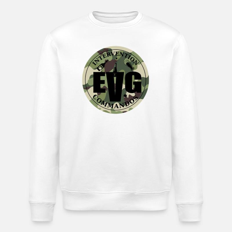 EVG - Sweat bio ROLLER Stanley/Stella Unisexe - blanc
