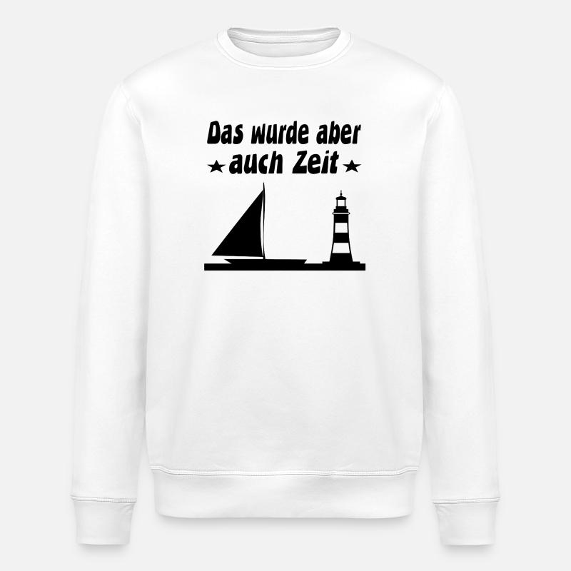 Segeln - Stanley/Stella Unisex Bio-Sweatshirt ROLLER - Weiß