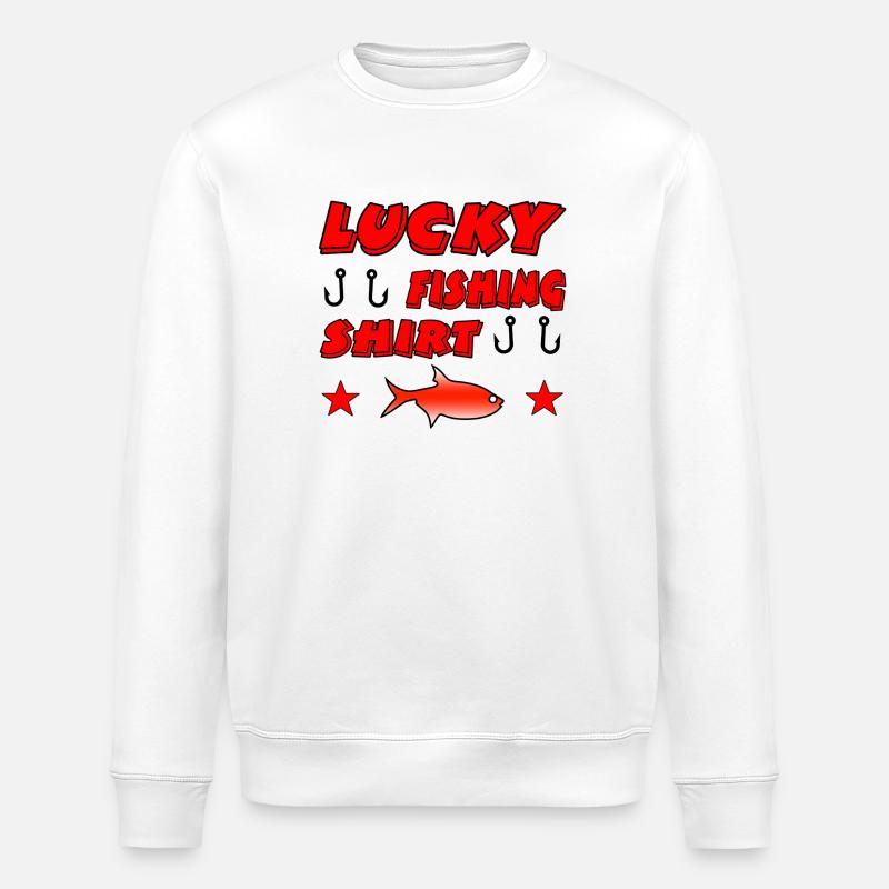 Pêche - Sweat bio ROLLER Stanley/Stella Unisexe - blanc