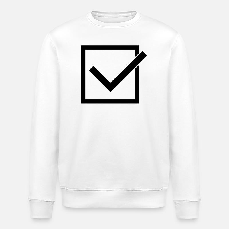 Check - Stanley/Stella Unisex Bio-Sweatshirt ROLLER - Weiß