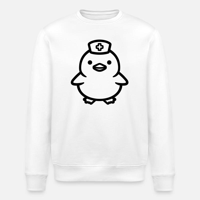 Krankenschwester - Stanley/Stella Unisex Bio-Sweatshirt ROLLER - Weiß