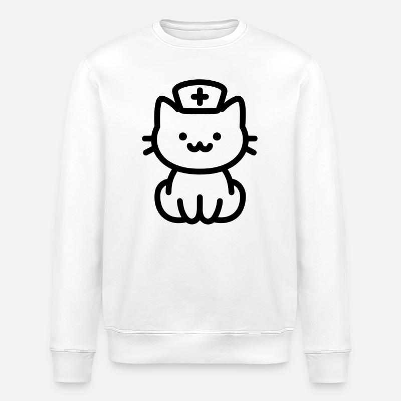 TIERPFLEGERIN - Stanley/Stella Unisex Bio-Sweatshirt ROLLER - Weiß