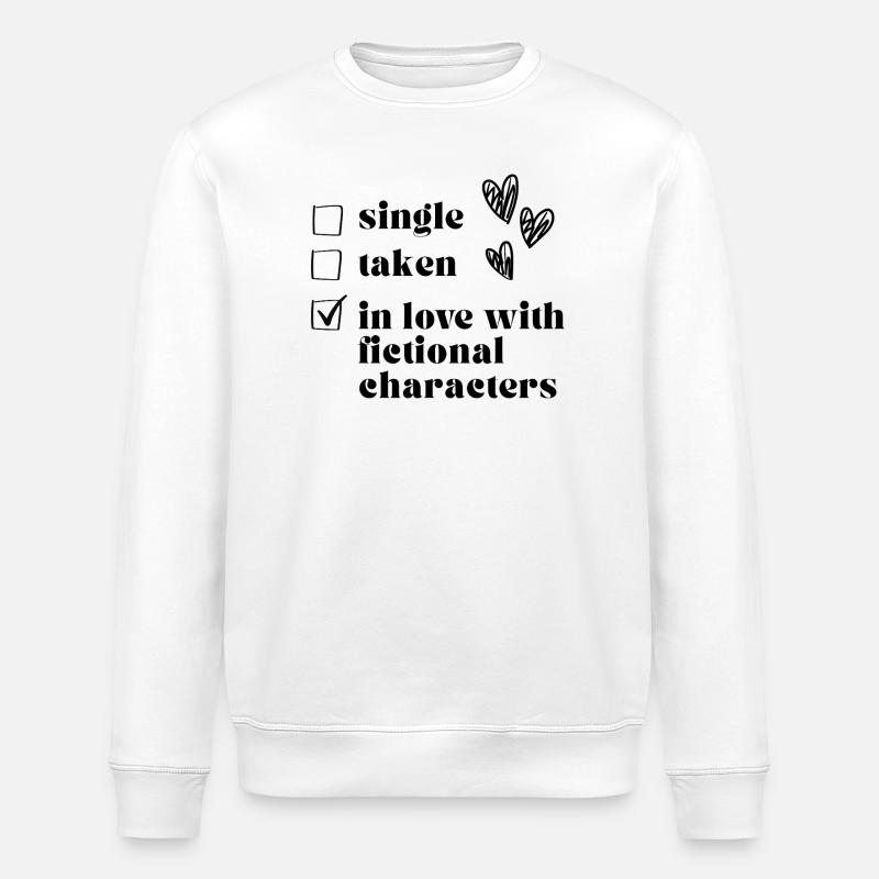 fictional men - Stanley/Stella Unisex Bio-Sweatshirt ROLLER - Weiß