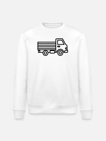 Lkw - Stanley/Stella Unisex Bio-Sweatshirt ROLLER - Weiß