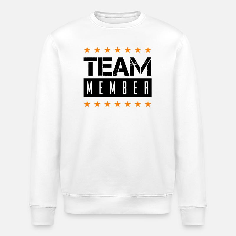 team_member - Sweat bio ROLLER Stanley/Stella Unisexe - blanc