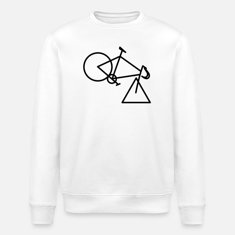 Tri-cycle - Sweat bio ROLLER Stanley/Stella Unisexe - blanc