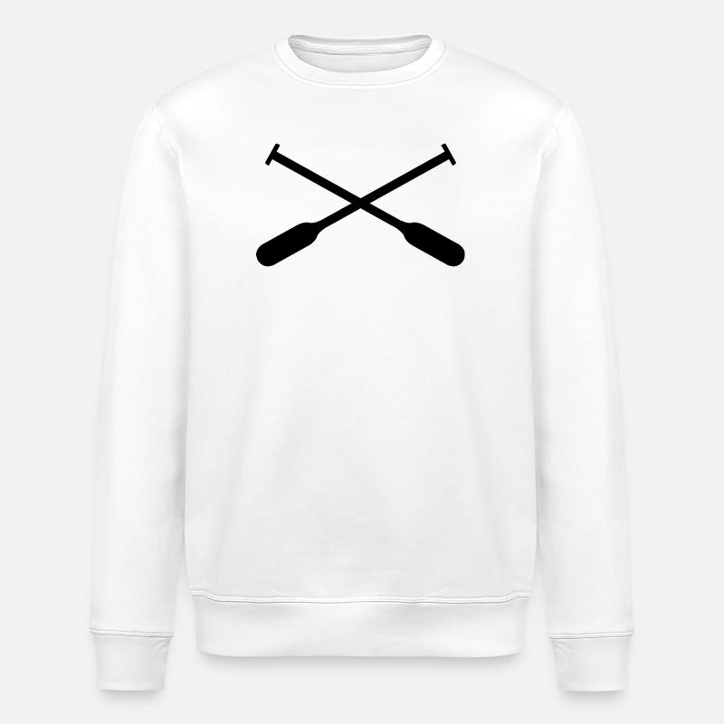 Paddleboards - Stanley/Stella Unisex Bio-Sweatshirt ROLLER - Weiß