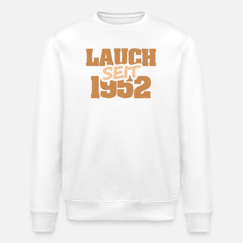 brouillon - Sweat bio ROLLER Stanley/Stella Unisexe - blanc