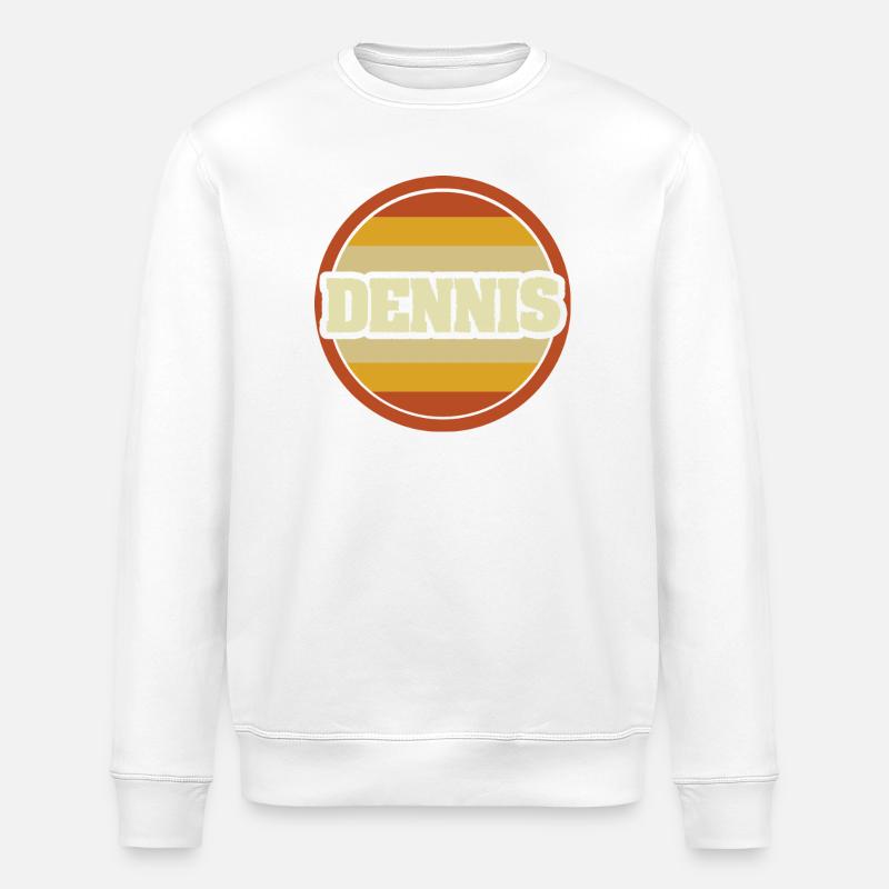 Legendaer Dennis - Stanley/Stella Unisex Bio-Sweatshirt ROLLER - Weiß