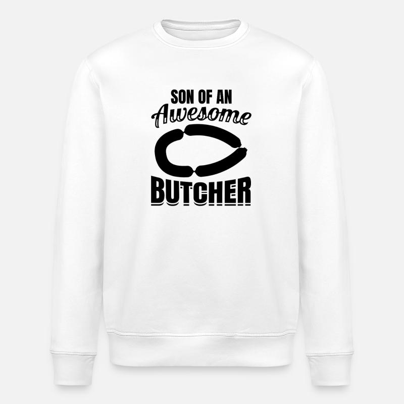 Schlachter Junge - Stanley/Stella Unisex Bio-Sweatshirt ROLLER - Weiß