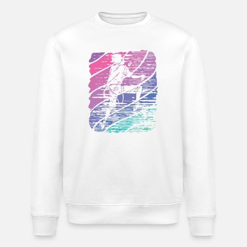 Boulderer Boulder Bouldering - Stanley/Stella ROLLER Unisex Organic Sweatshirt - white