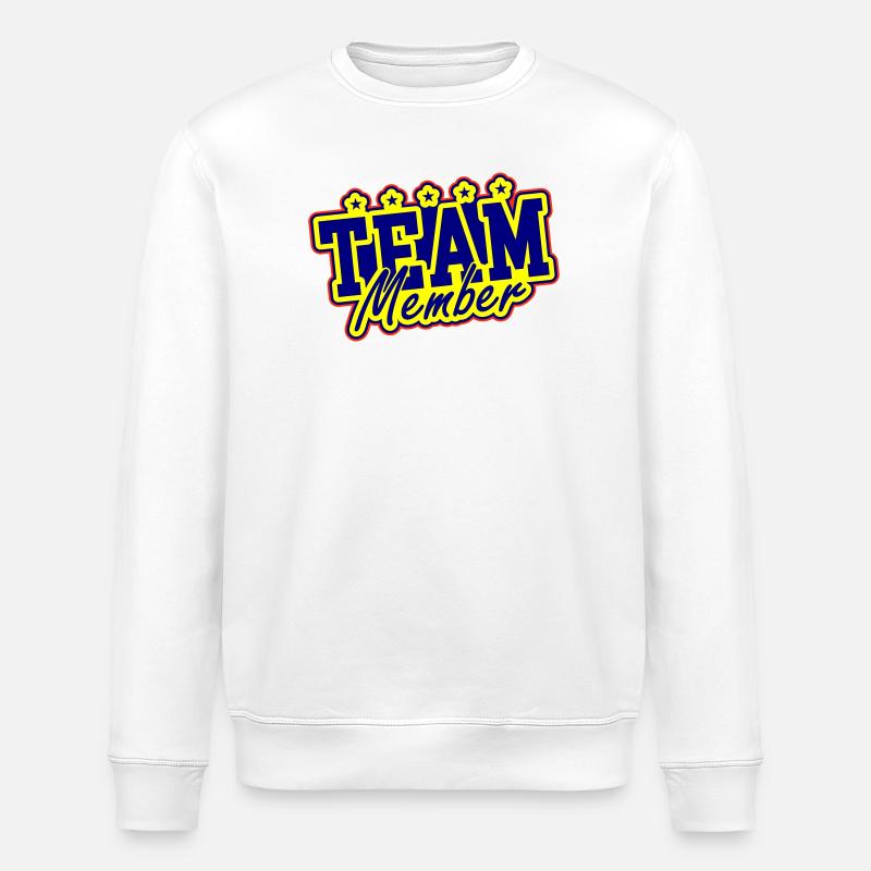 Équipier - Sweat bio ROLLER Stanley/Stella Unisexe - blanc
