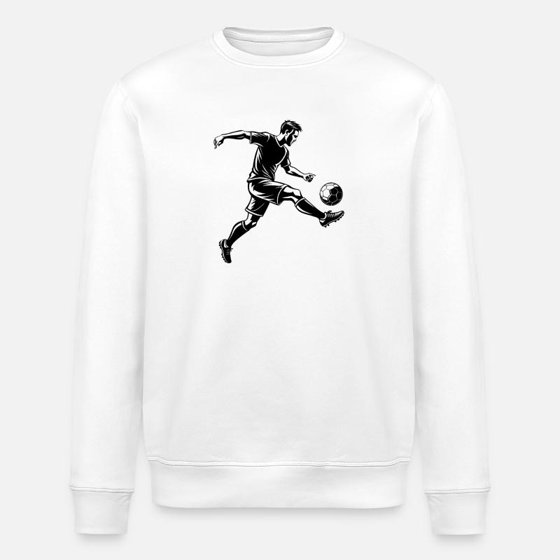 Footballeur - Sweat bio ROLLER Stanley/Stella Unisexe - blanc