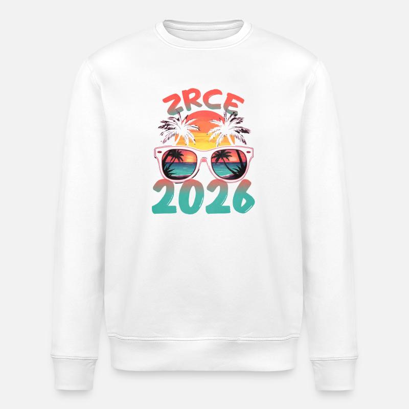 Zrce Party 2026 - Sweat bio ROLLER Stanley/Stella Unisexe - blanc