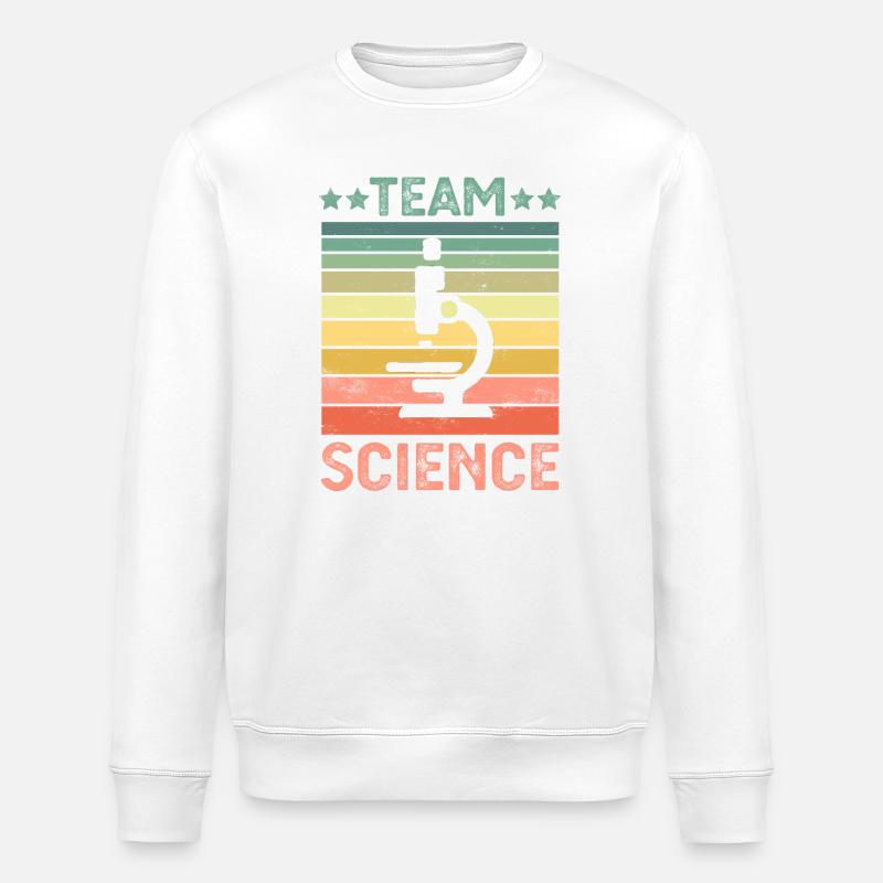Science d’équipe - Sweat bio ROLLER Stanley/Stella Unisexe - blanc