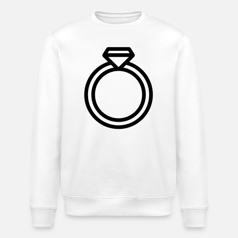 alliance - Stanley/Stella ROLLER Unisex Organic Sweatshirt - white