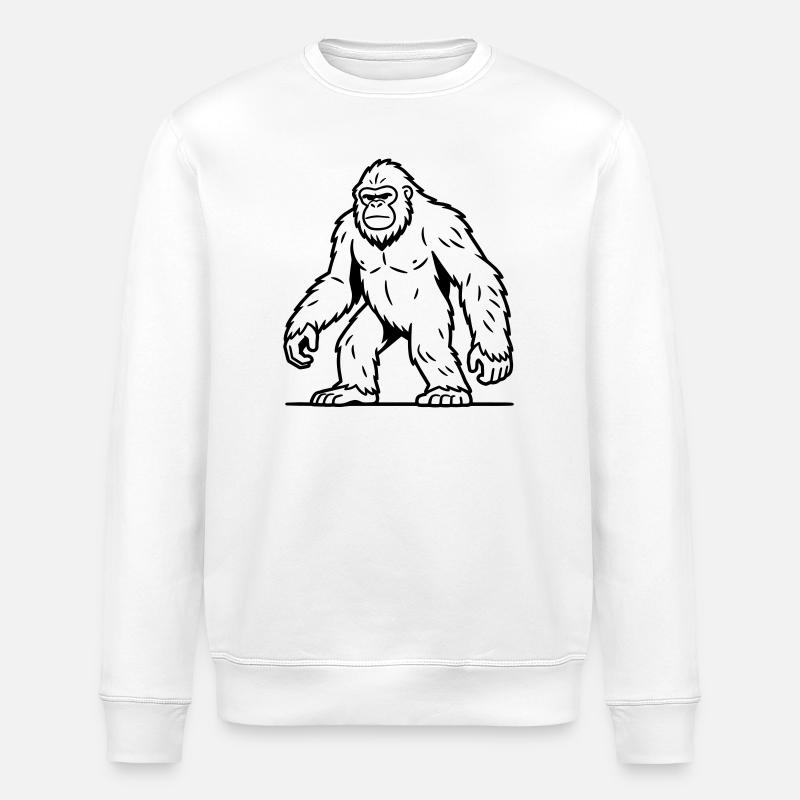 sasquatch - Sweat bio ROLLER Stanley/Stella Unisexe - blanc