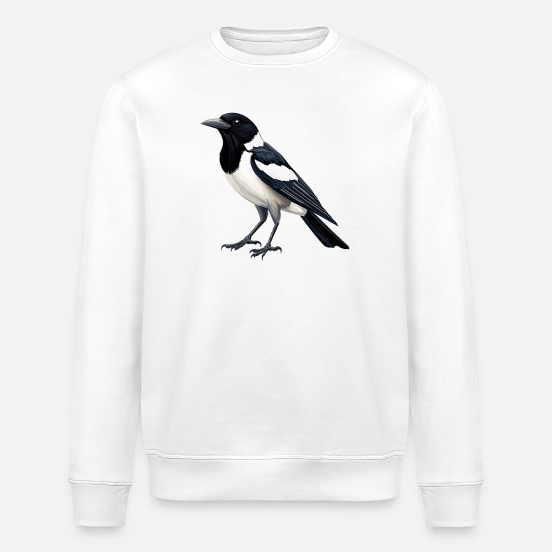 Pies Magpie - Sweat bio ROLLER Stanley/Stella Unisexe - blanc