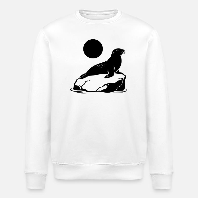 Siegel - Stanley/Stella Unisex Bio-Sweatshirt ROLLER - Weiß